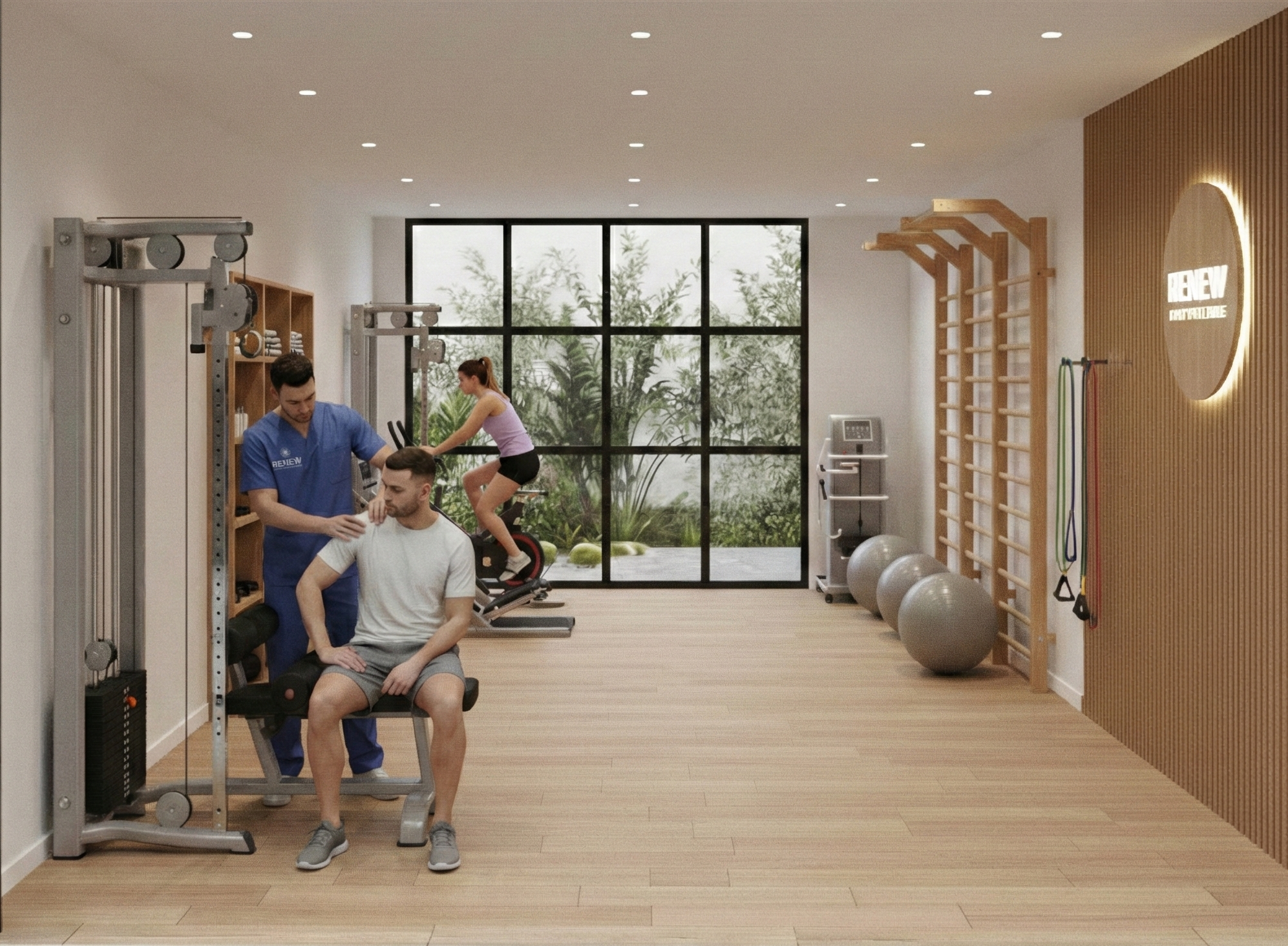 Rehabilitación hombro y rodilla